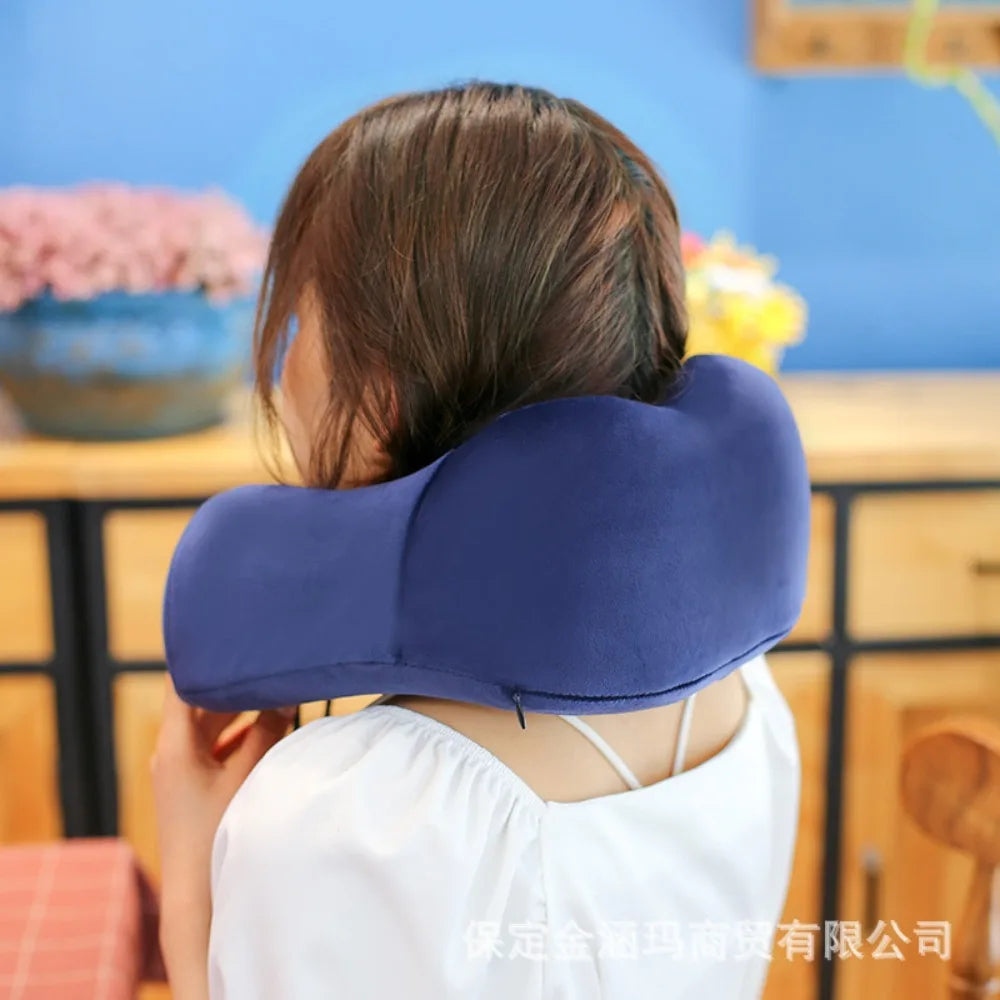iCoolDown™ U Shaped Soft Travel Pillow - ICoolDown