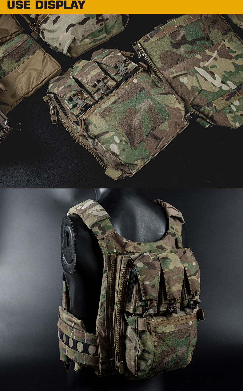iCoolDown™ Rear Pack Tactical Vest Pouch - ICoolDown