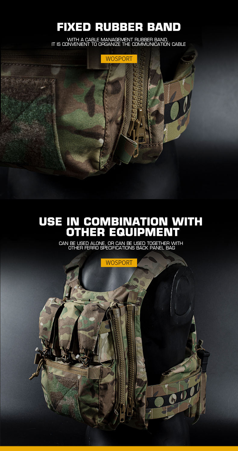iCoolDown™ Rear Pack Tactical Vest Pouch - ICoolDown