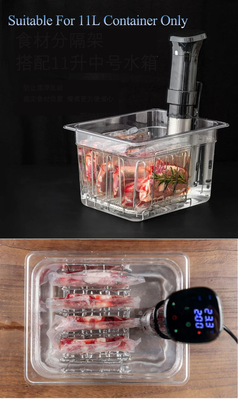 Sous-Vide 304 Stainless Steel  Rack For 11L Container - ICoolDown