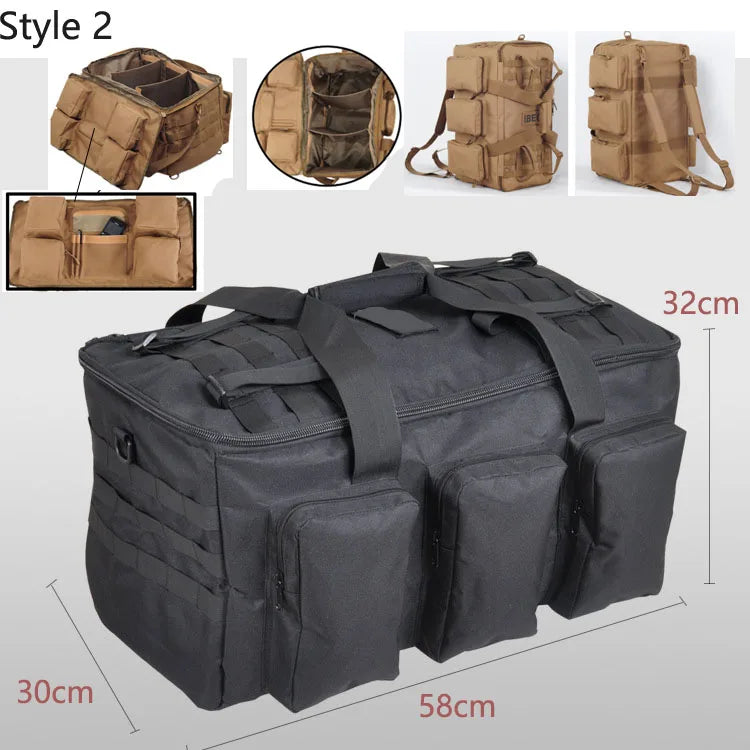 iCoolDown™ Luggage Duffel Camping Backpack Bag 55L