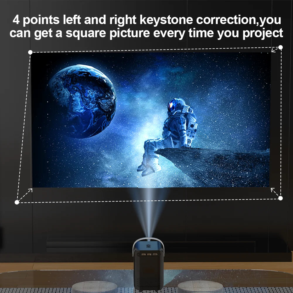 iCoolDown™ Mini Projector 10000 Lumens  Wi-Fi Wireless - ICoolDown