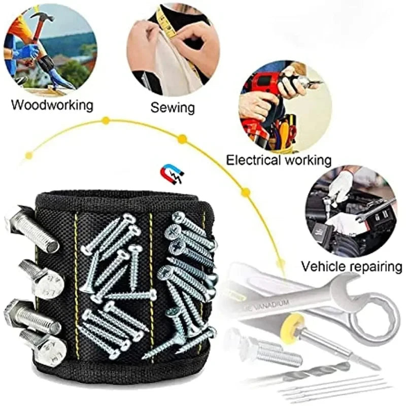 iCoolDown™ Adjustable Magnetic Wrist Strap Screws Holder iCoolDown™