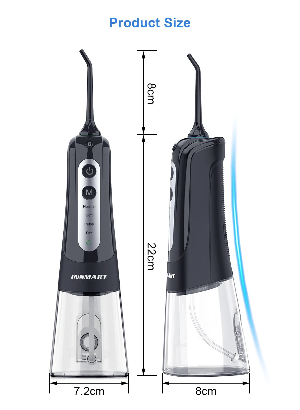 iCoolDown™ Oral Irrigator Dental Water Flosser 300ML - ICoolDown