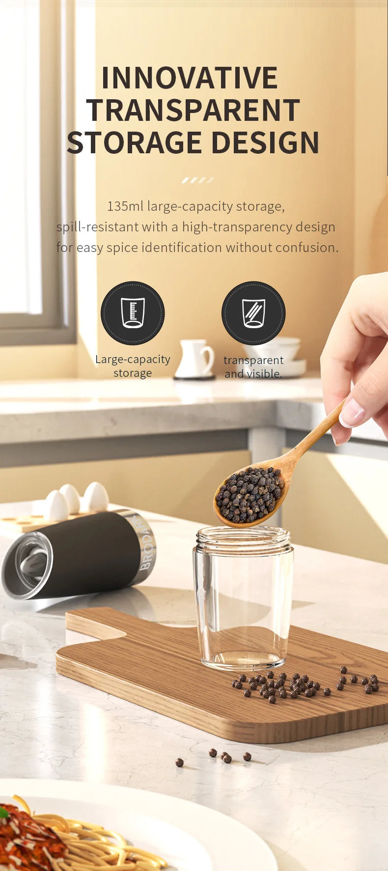 FlexiGear™ Electric Grinder Set Coffee Pepper 2Pack - ICoolDown