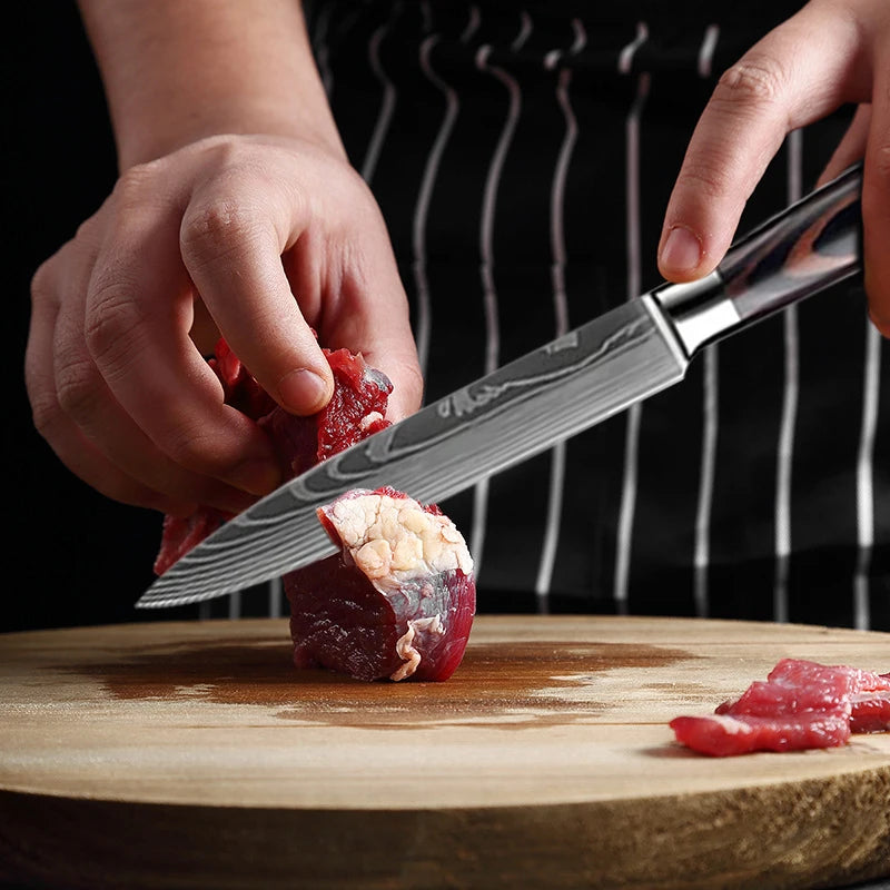 Stainless Steel Kitchen Knives Set - iCoolDown