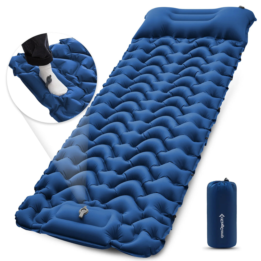 iCoolDown™ Camping Self Inflatable Sleeping Pad - iCoolDown