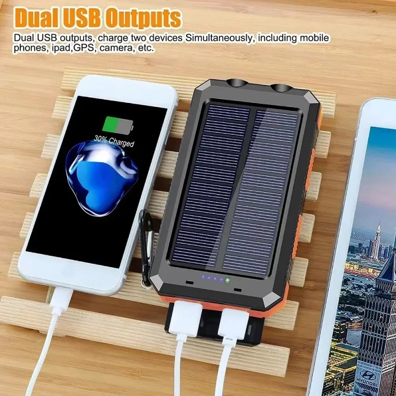 iCoolDown™ 200000mAh Waterproof Outdoor Solar Power Bank - iCoolDown