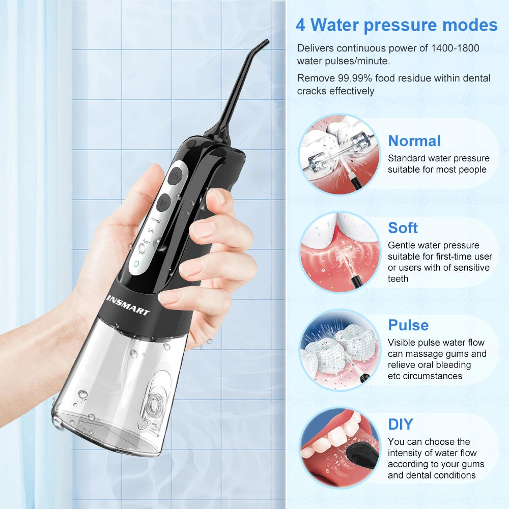 iCoolDown™ Oral Irrigator Dental Water Flosser 300ML - ICoolDown