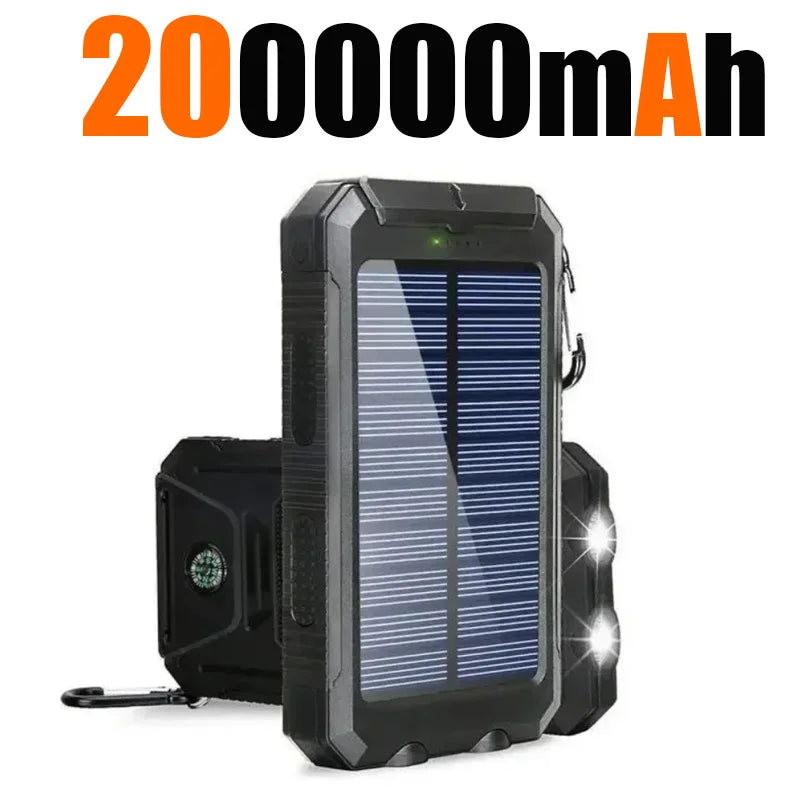 iCoolDown™ 200000mAh Waterproof Outdoor Solar Power Bank - iCoolDown