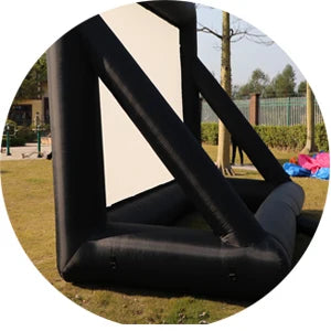 iCoolDown™ Portable Inflatable Projector Screen For Backyard - iCoolDown