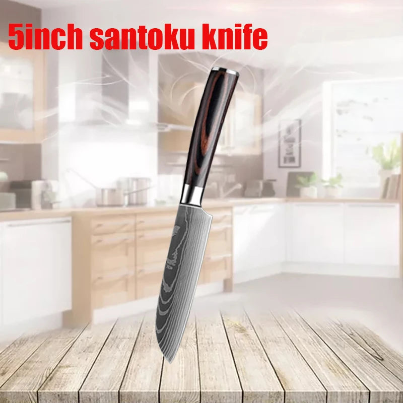 Stainless Steel Kitchen Knives Set - ICoolDown