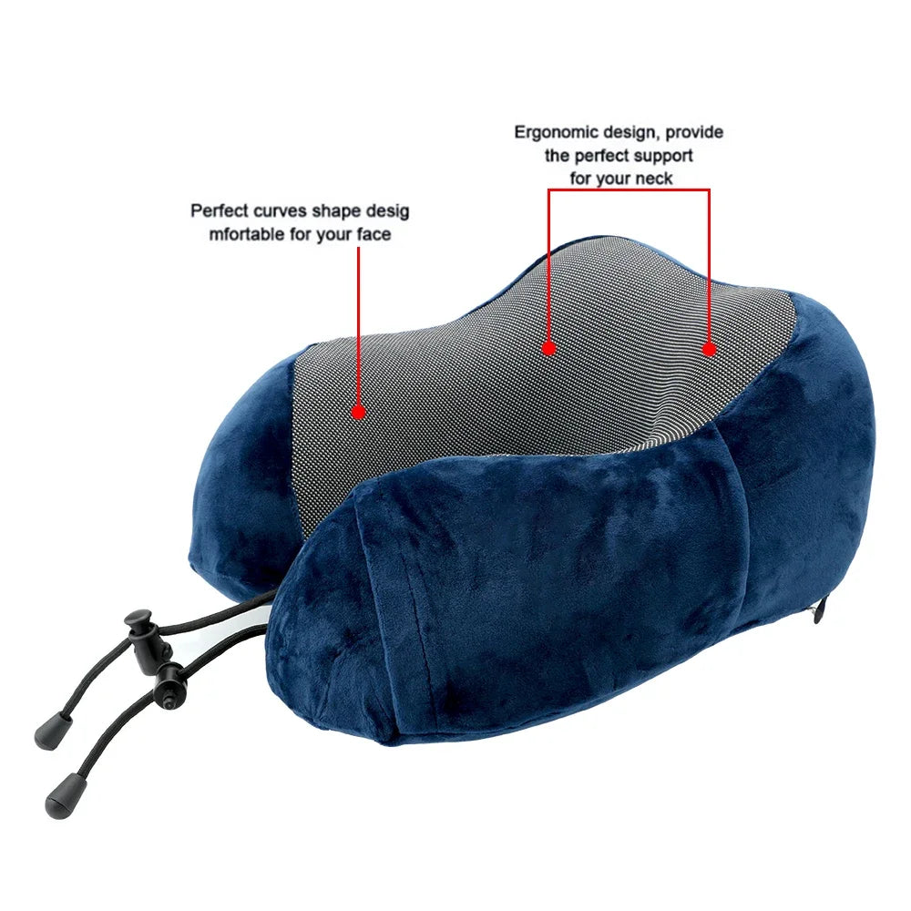 iCoolDown™ U Shaped Soft Travel Pillow - ICoolDown