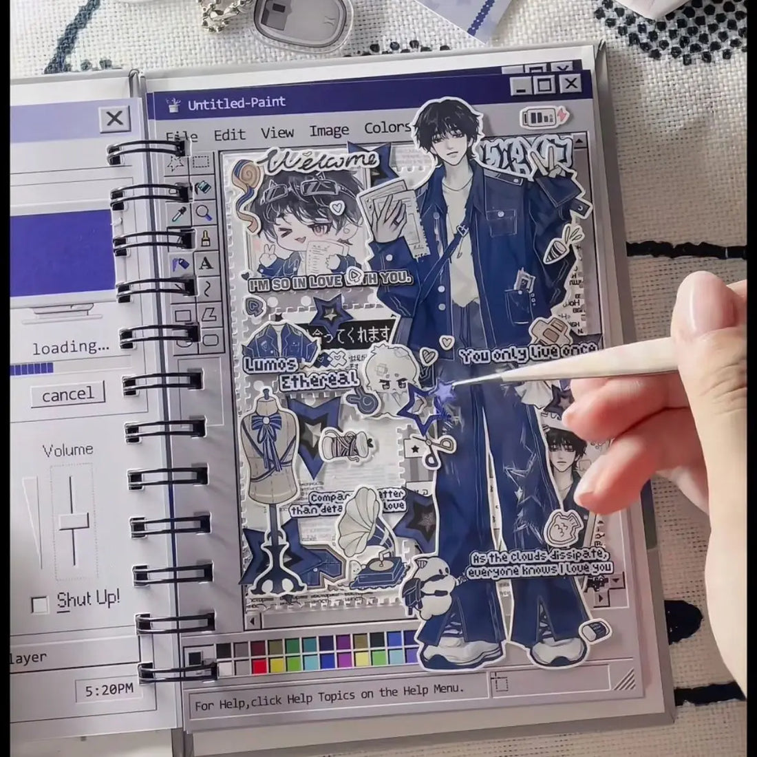 Computer Spiral Notebook 100 Pages iCoolDown™