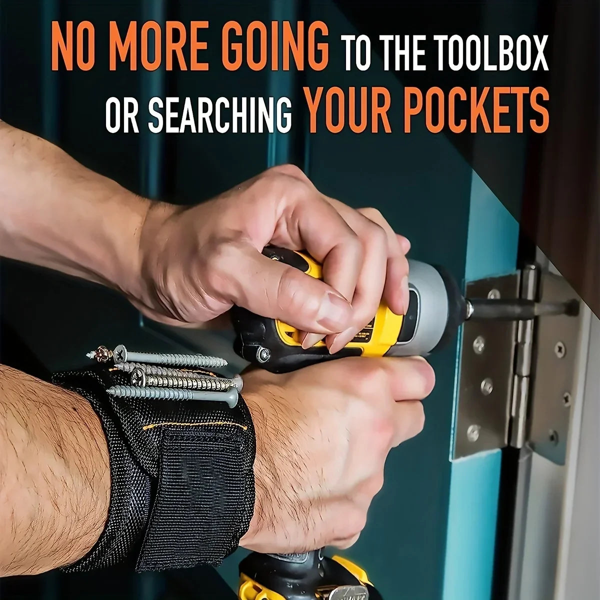 iCoolDown™ Adjustable Magnetic Wrist Strap Screws Holder iCoolDown™