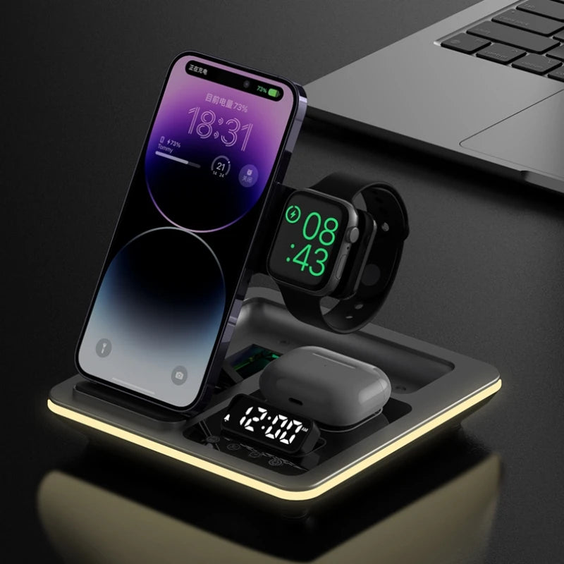 iCoolDown™ 5 in 1 Wireless Fast Charger Dock Station - ICoolDown