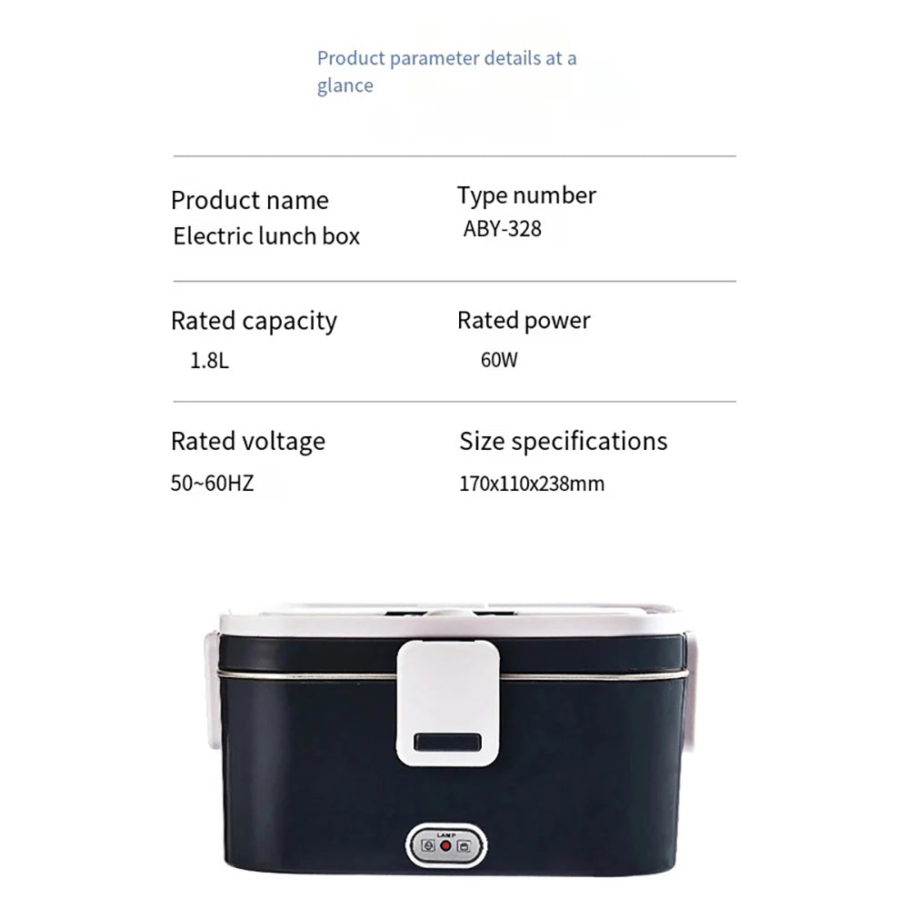 Portable Electric Lunch Box 1.2L 1.8L - iCoolDown