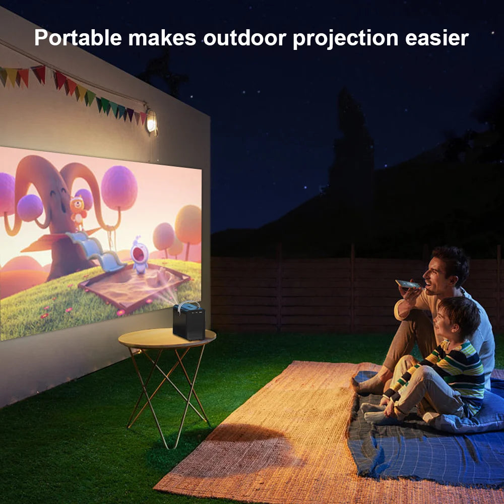 iCoolDown™ Mini Projector 10000 Lumens  Wi-Fi Wireless - ICoolDown