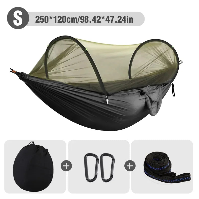 iCoolDown™ 3 in 1 Mosquito Mesh Nylon Camping Hammock - ICoolDown