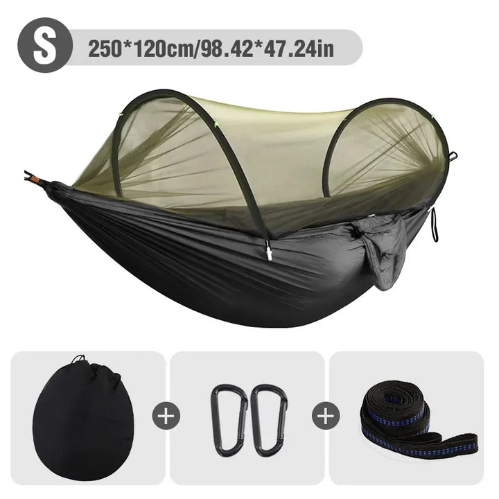 iCoolDown™ 3 in 1 Mosquito Mesh Nylon Camping Hammock