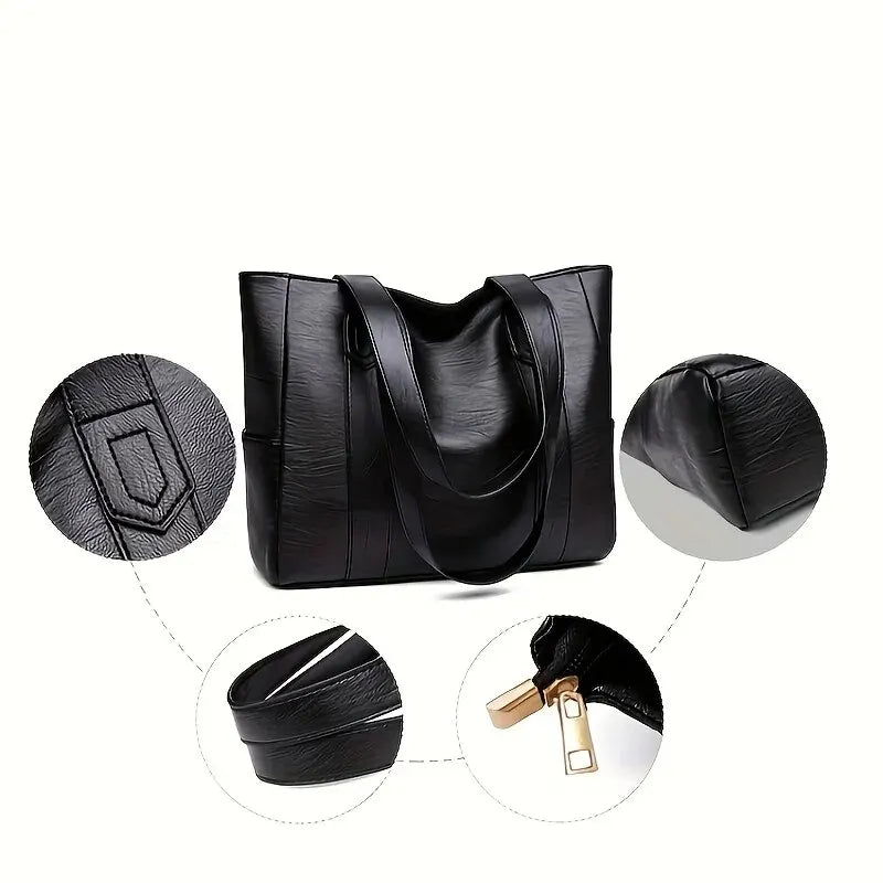 Vintage Large Capacity Tote Bag - iCoolDown