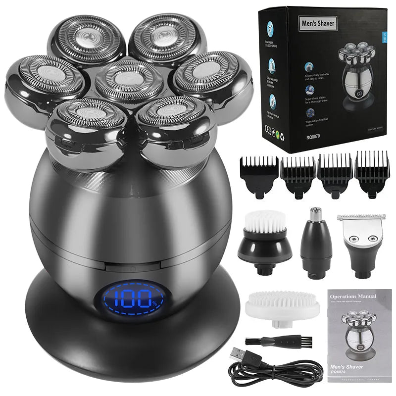 iCOOLDOWN™ Men Hair Trimmer Kit Wet Dry Electric Shaver - ICoolDown