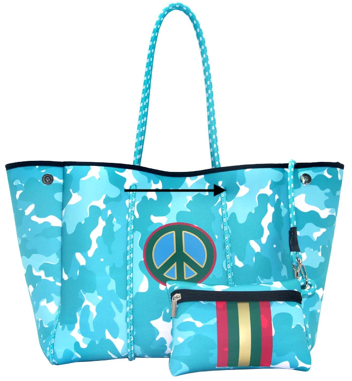 Tote Bags For Gym  With Small Purse Handbag - iCoolDown