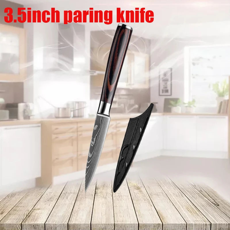 Stainless Steel Kitchen Knives Set - ICoolDown