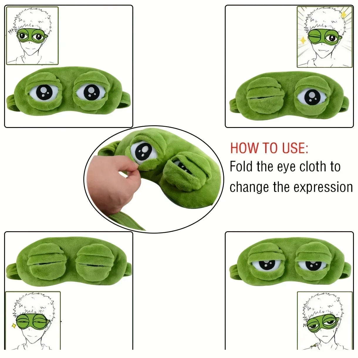 iCoolDown 3D Frog Sleep Mask iCoolDown™