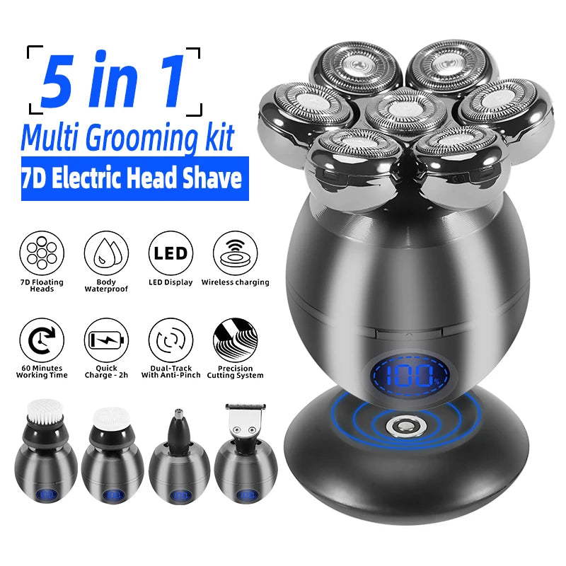 iCOOLDOWN™ Men Hair Trimmer Kit Wet Dry Electric Shaver - ICoolDown