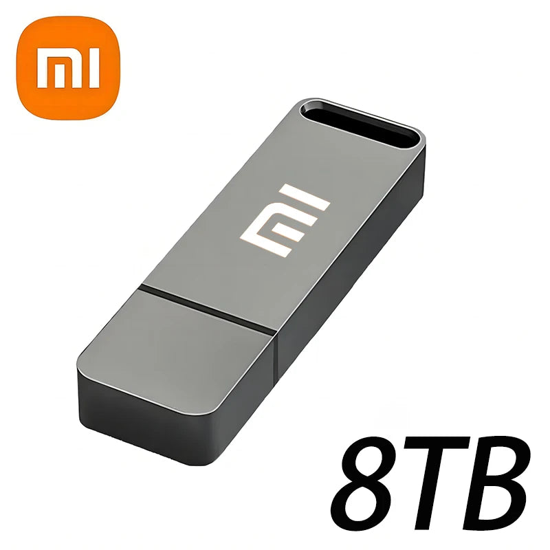 Xiaomi 16TB Flash Drive USB3.2 High Speed Transfer Metal Type C U Flash SSD Portable Mini Flash Drive Memory Waterproof U Drive - iCoolDown