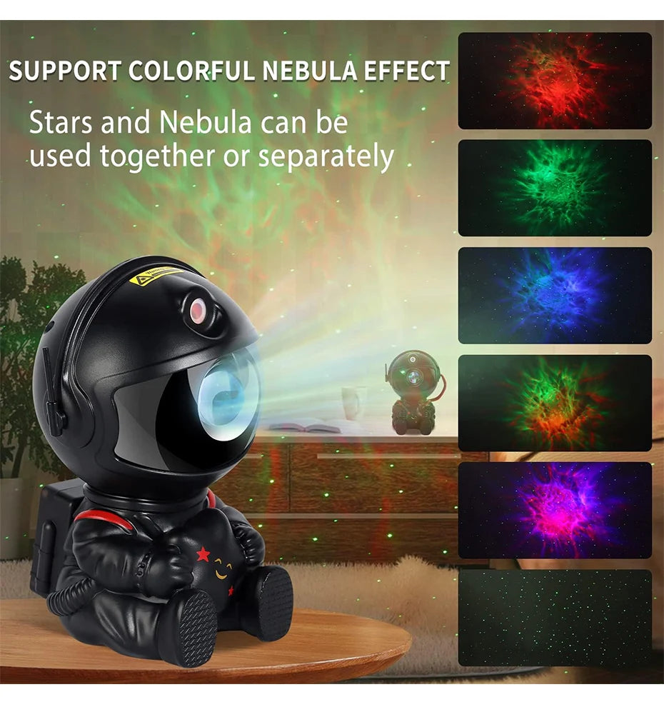 LuxiLights™ Galaxy Star Astronaut Starry Sky Projector Lamp - iCoolDown