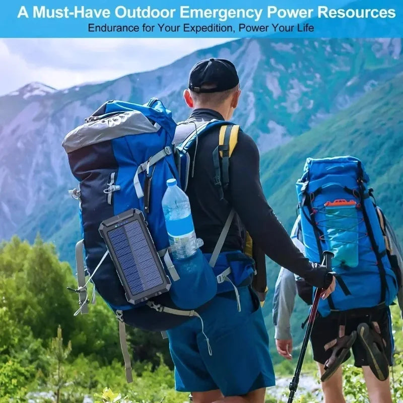 iCoolDown™ 200000mAh Waterproof Outdoor Solar Power Bank - iCoolDown