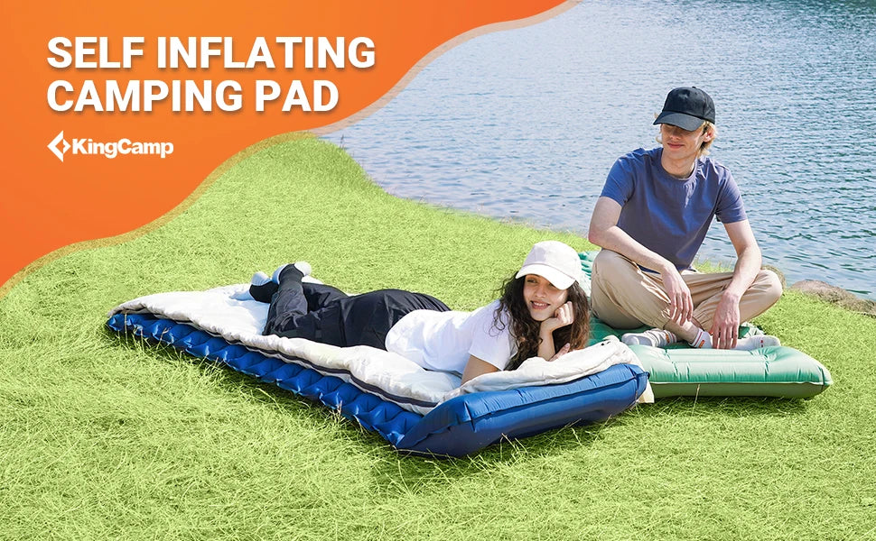 iCoolDown™ Camping Self Inflatable Sleeping Pad - iCoolDown