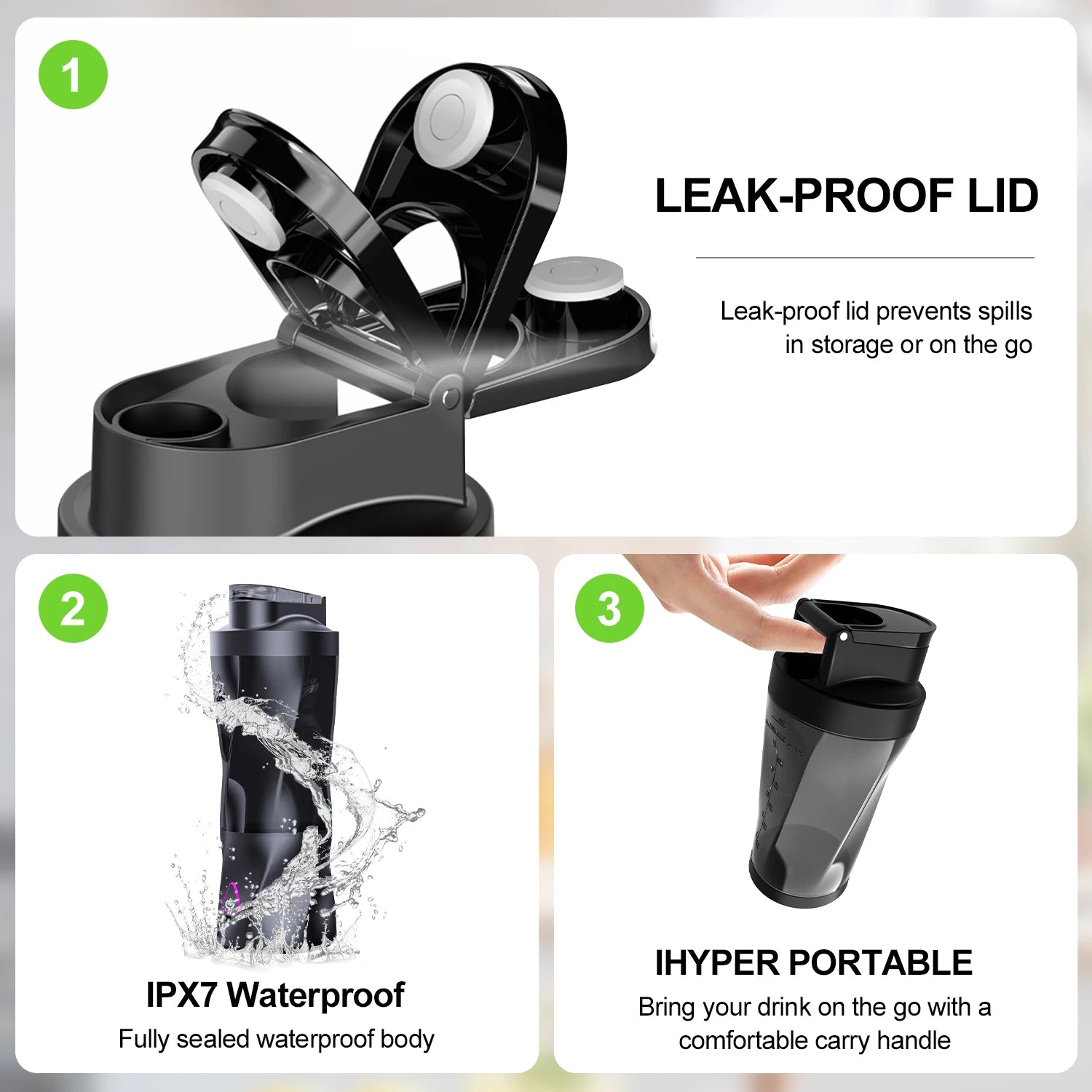 iCoolDown™ Electric Portable Juicer 700ML - ICoolDown