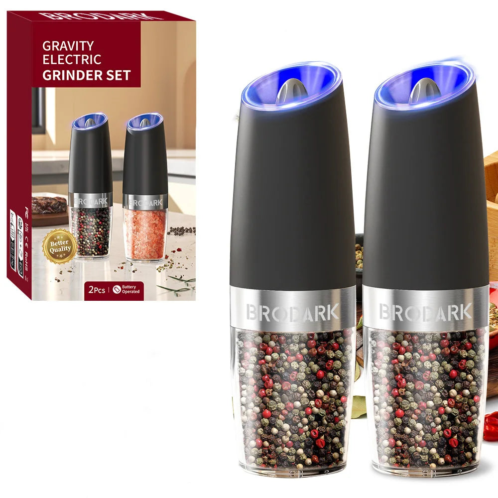 FlexiGear™ Electric Grinder Set Coffee Pepper 2Pack - ICoolDown