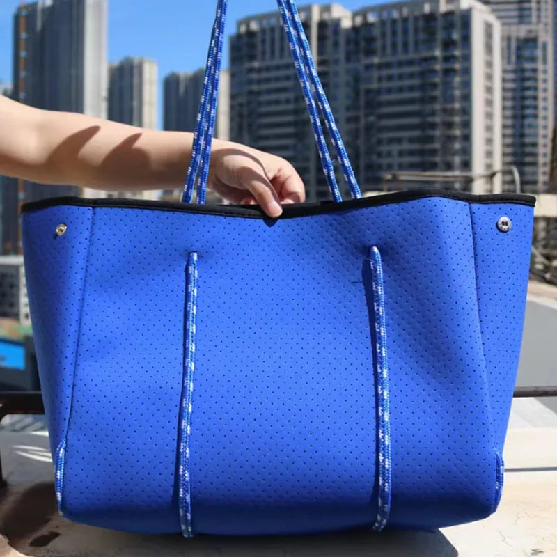 iCoolDown™ Perforated Neoprene Tote Bag With Small Purse - ICoolDown