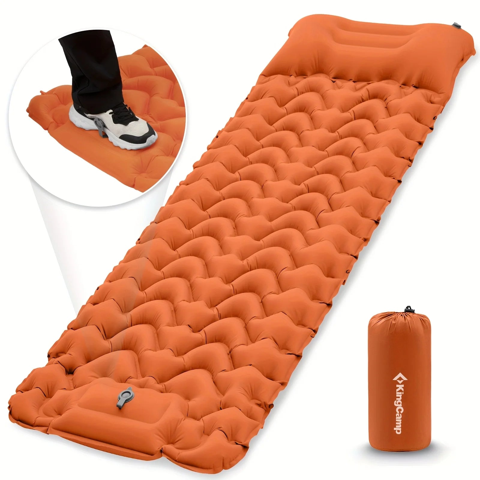 iCoolDown™ Camping Self Inflatable Sleeping Pad - ICoolDown