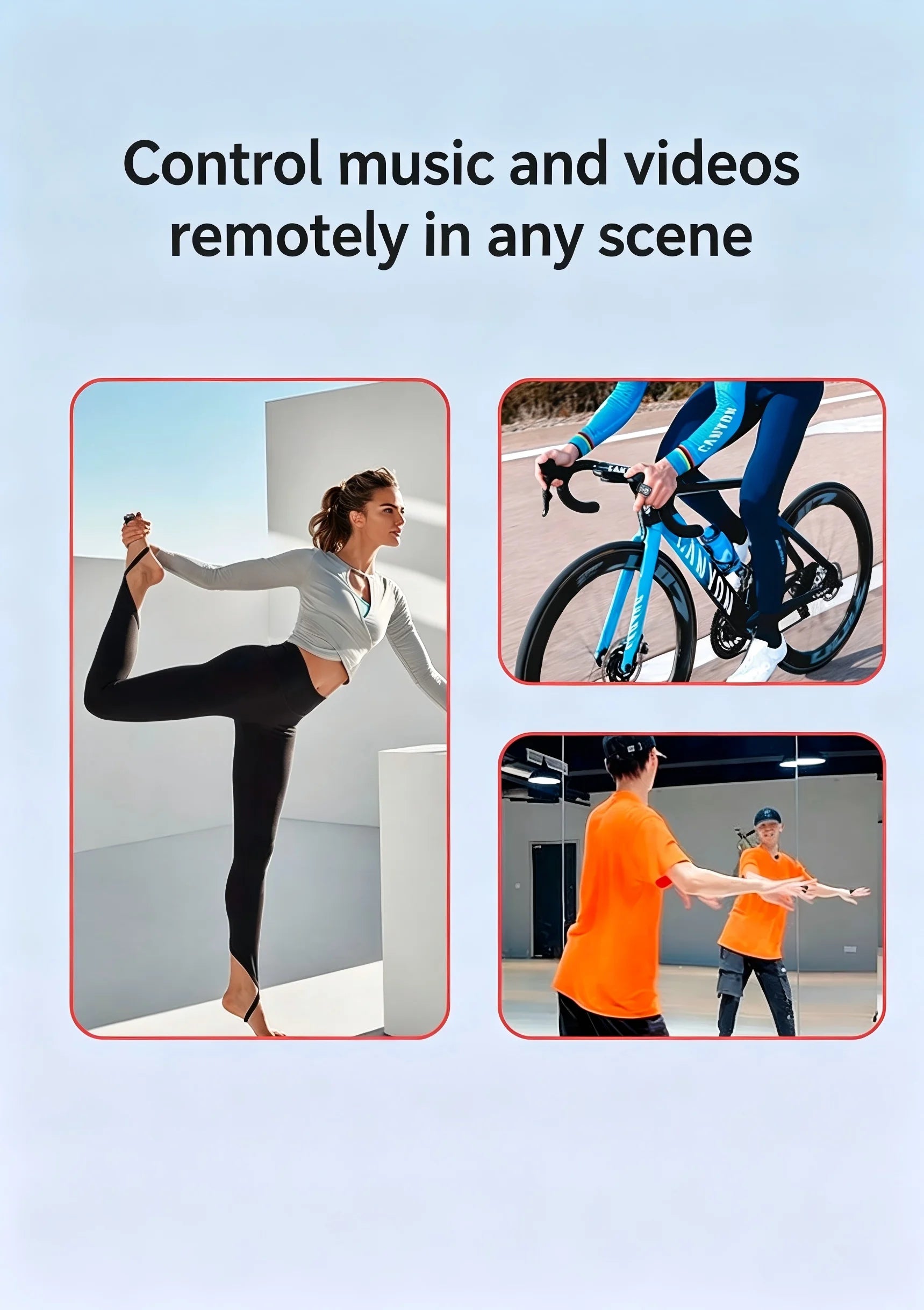 Bluetooth Scrolling Ring Wireless Remote Control iCoolDown