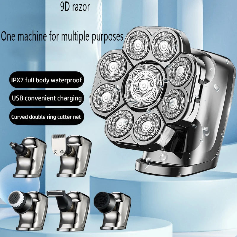 iCoolDown™ Cordless Electric Shaver Kit 6 In 1  Blades - ICoolDown