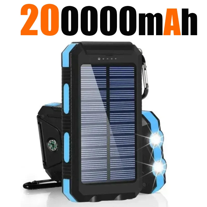 iCoolDown™ 200000mAh Waterproof Outdoor Solar Power Bank - iCoolDown