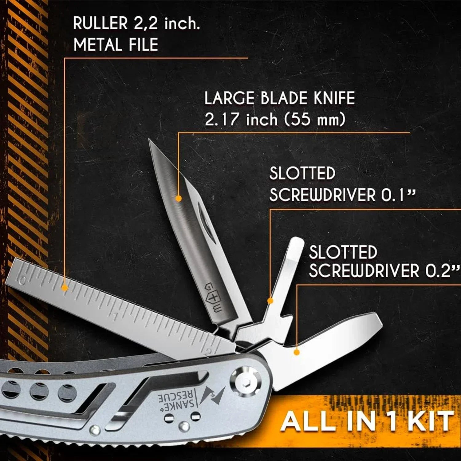 iCoolDown™ 24 In 1 Multifunctional  Wire Cutters Pliers - ICoolDown