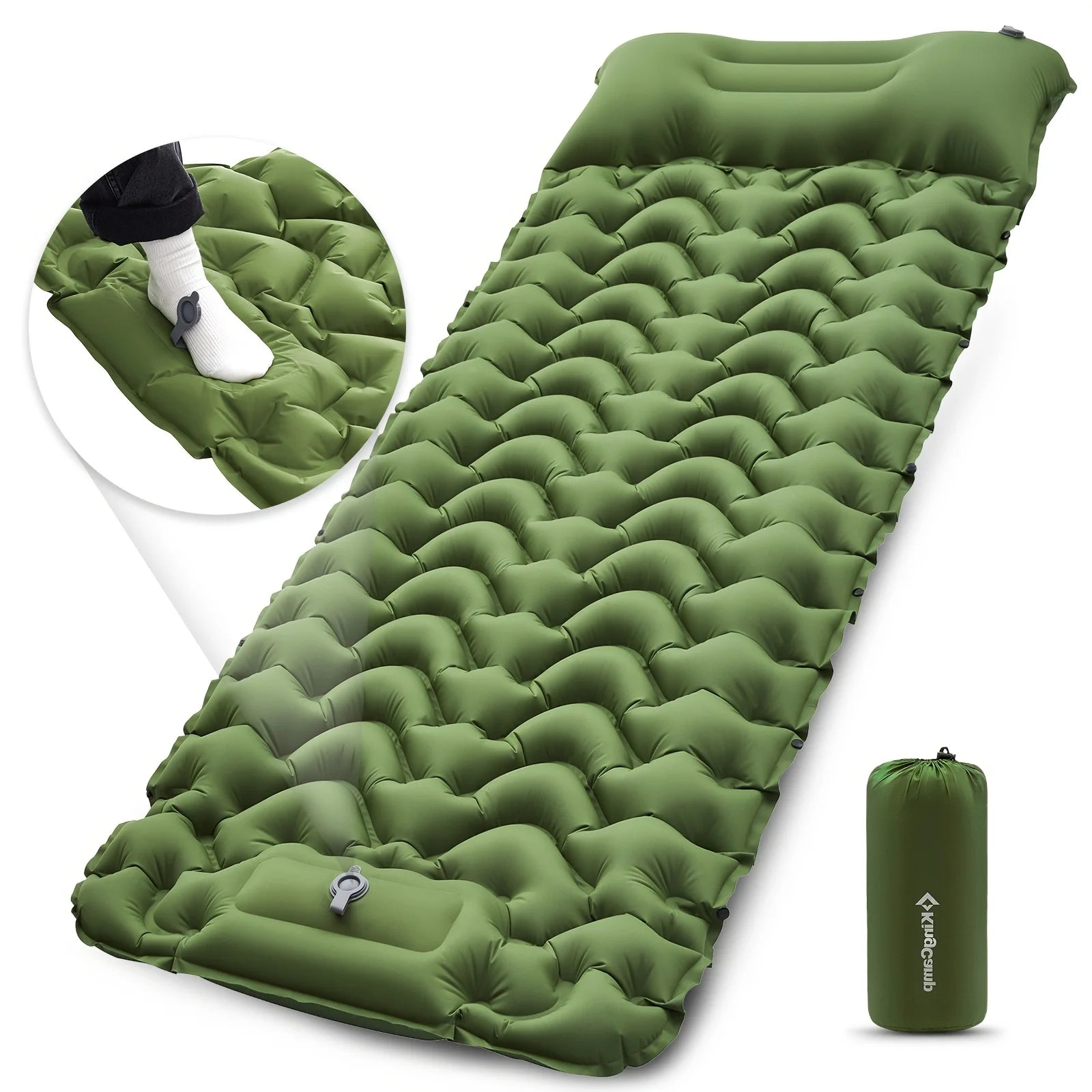 iCoolDown™ Camping Self Inflatable Sleeping Pad - ICoolDown