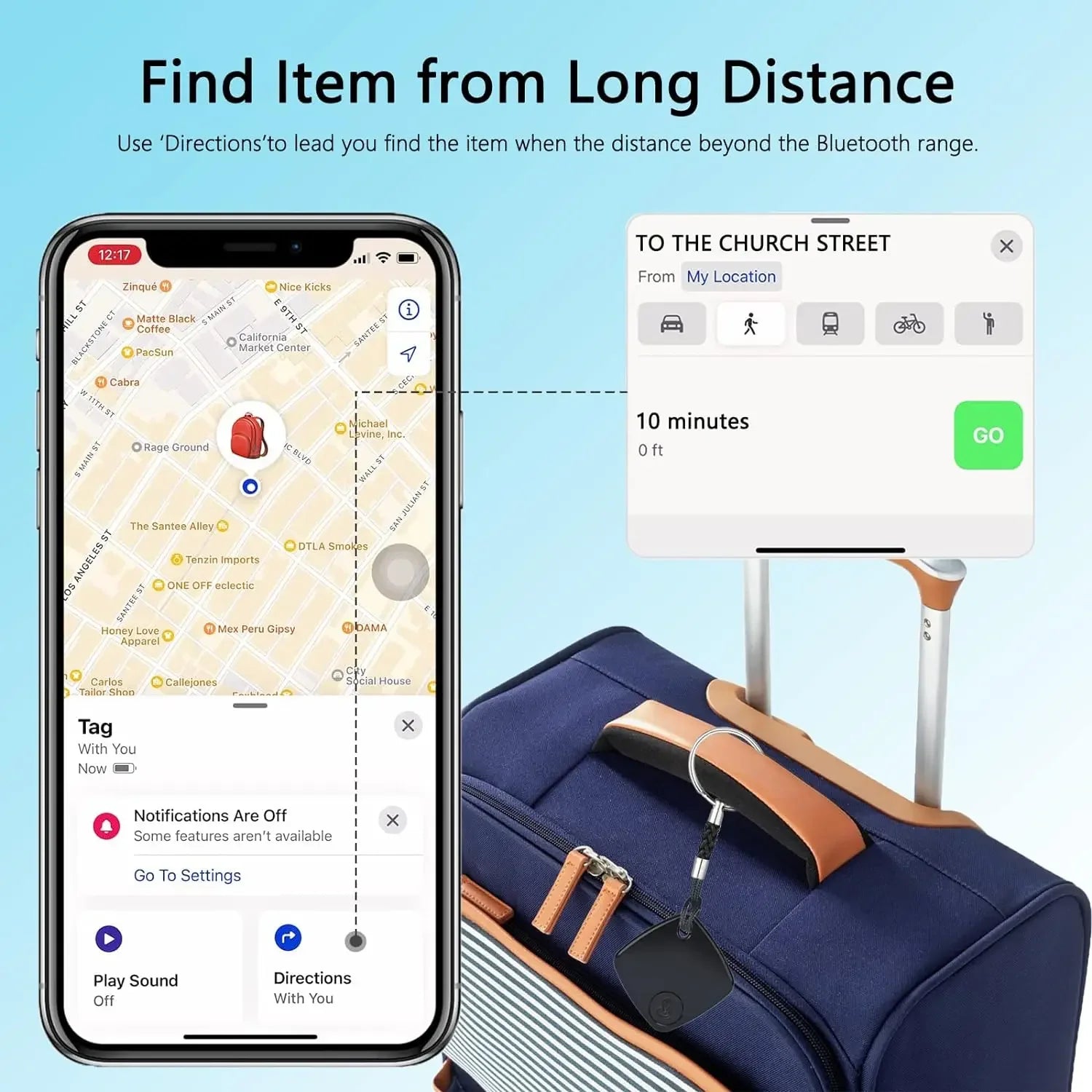 iCoolDown™ Mini Smart GPS Tracker Wireless - ICoolDown