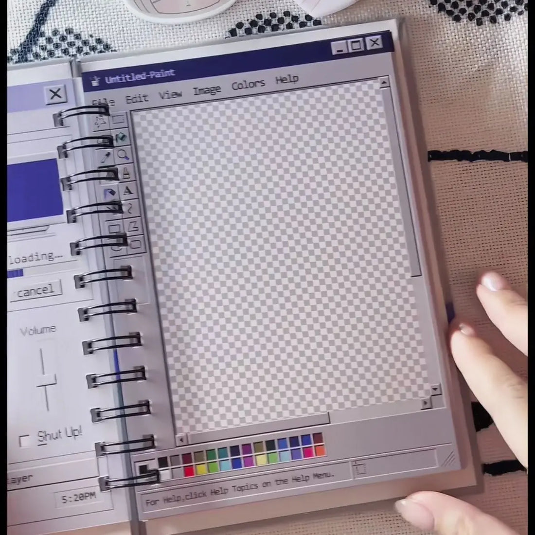 Computer Spiral Notebook 100 Pages iCoolDown™