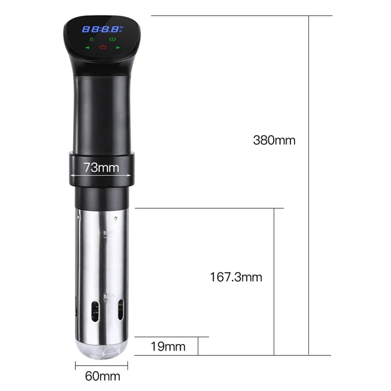 Sous-Vide 1800W Vacuum Cooker Heater - ICoolDown