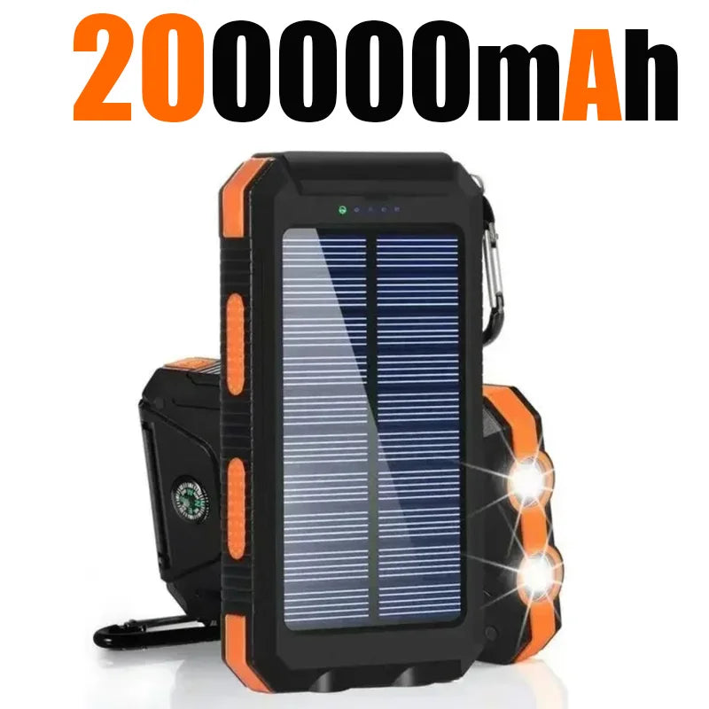 iCoolDown™ 200000mAh Waterproof Outdoor Solar Power Bank - iCoolDown