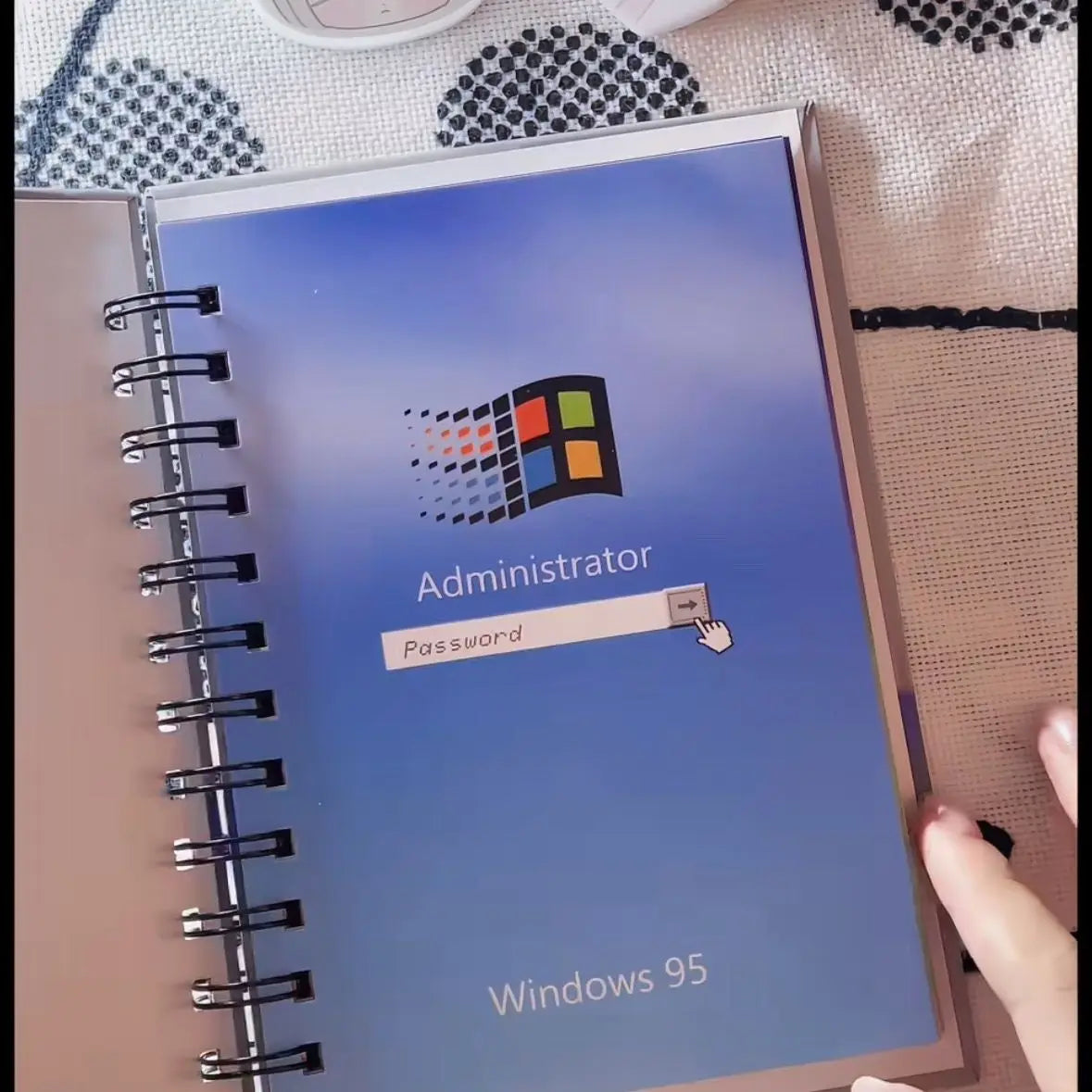 Computer Spiral Notebook 100 Pages iCoolDown™