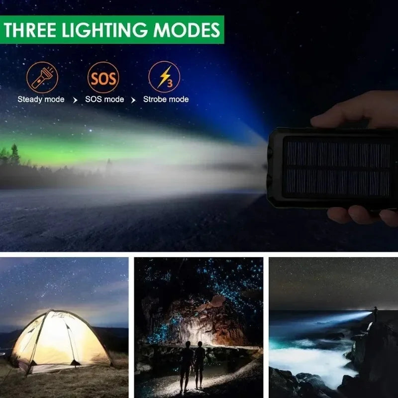 iCoolDown™ 200000mAh Waterproof Outdoor Solar Power Bank - iCoolDown