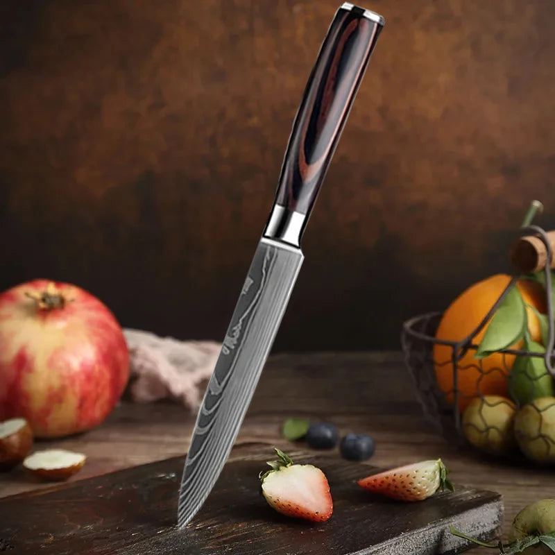 Stainless Steel Kitchen Knives Set - iCoolDown